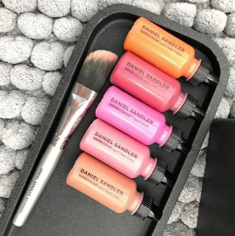 Daniel Sandler WATERCOLOUR BLUSH LIQUID SPICEY. Buildable & Blendable Long-Lasting Waterproof Liquid Blush for Cheeks & Lips for All Skin Types including Mature, Dry, Combination & Oily.