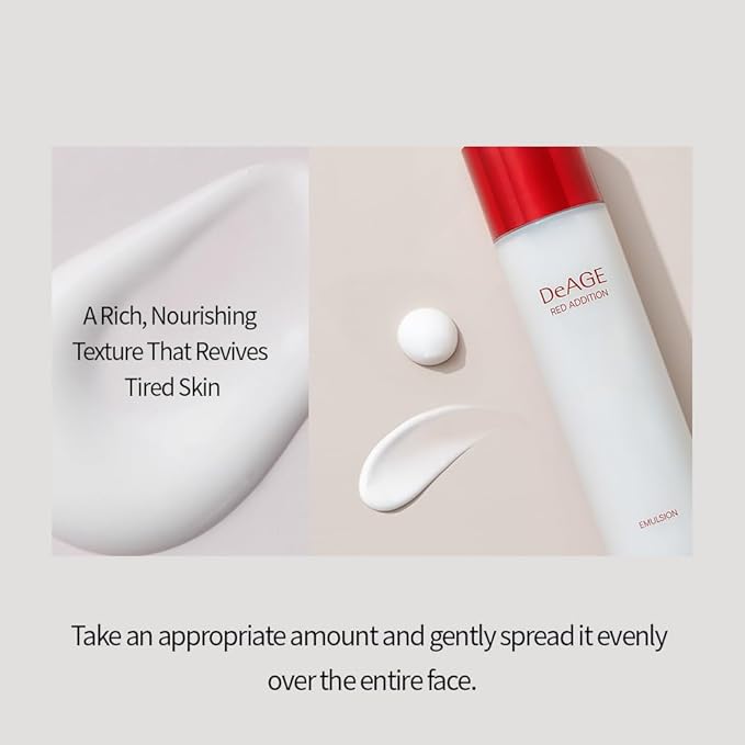 CHARMZONE DeAge Red Addition Classic Skin Care Set (New Version) – 3-Piece Anti-Aging Kit with Toner, Emulsion & Cream – Red Wine, Pomegranate & Tomato for Hydration, Firming & Radiance