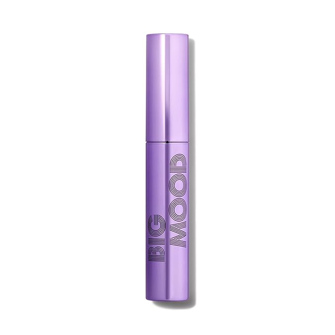 e.l.f. Big Mood Mascara, Instantly Creates Long-Lasting, Bold & Lifted, Voluminous Lashes, Infused with Jojoba Wax, Black, 0.30 fl Oz