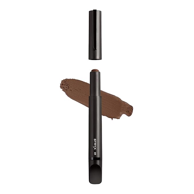 Stryx Concealer Stick Tool for Men, Dark Eclipse - Natural Pigments Hides Imperfections, Acne, Razor Burns, Scars, & Rosacea - Highly Adaptable Shades for Easy, Undetectable Coverage - All Skin Tones