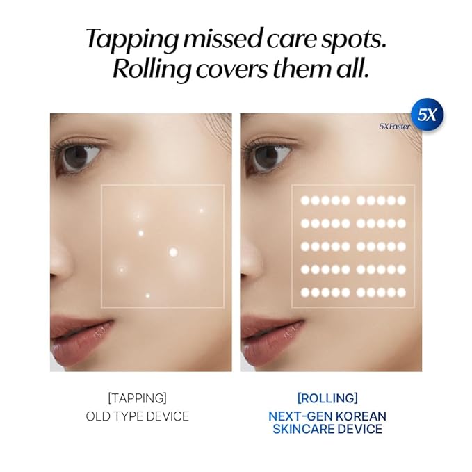 CELORABY Potension Penta-Shot Glass Skin Glow Booster | 5-in-1 Korean Skincare Device for Pore Minimizing, Black Head Care, Enhanced Absorption & Needle-Free Professional Treatment at Home