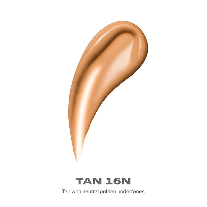 Morphe Lightform Dewy Foundation - Extended Hydration Foundation Makeup with a Lasting, Natural Radiant Finish - Long-Wearing Formula with Buildable, Medium Coverage - Tan 16N (1.01 fl oz)