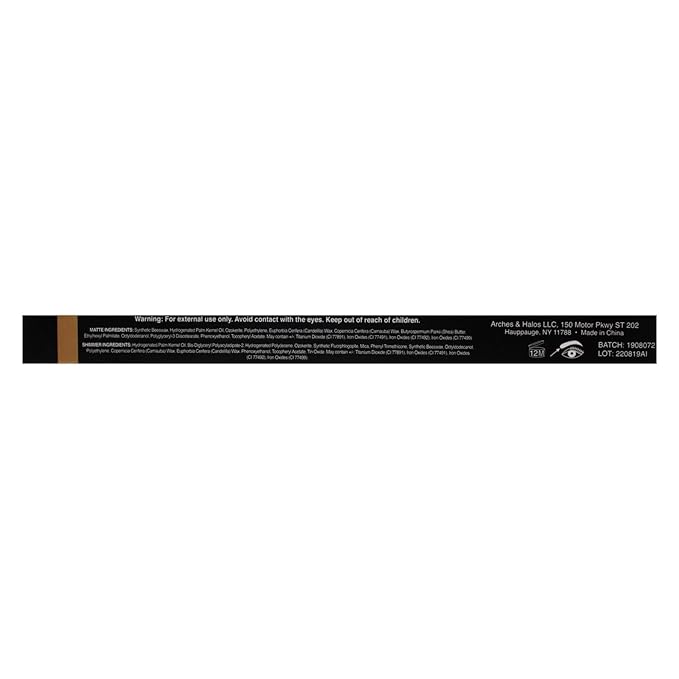 Arches & Halos Brow Highlighting and Concealer Crayon - Golden - Shaping and Shimmer Eyebrow Stick and Highlighter Duo - Soft, Ultra Creamy Formula - Define, and Sculpt for Sharp Brows - 0.176 oz