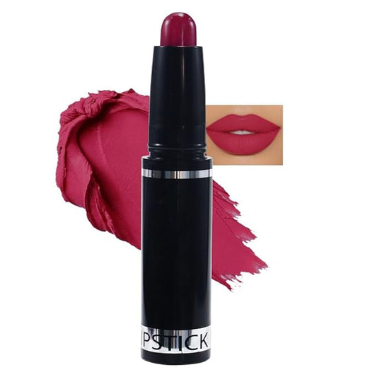 Purple Red Matte Lipstick Crayon Pencil Set,Velvet Lip Stick for Women 24 Hour Long Lasting Waterproof Lip Liner,Magic Lipstick 24 Hours Original Lip Liner Makeup Stain Long Lasting Waterproof