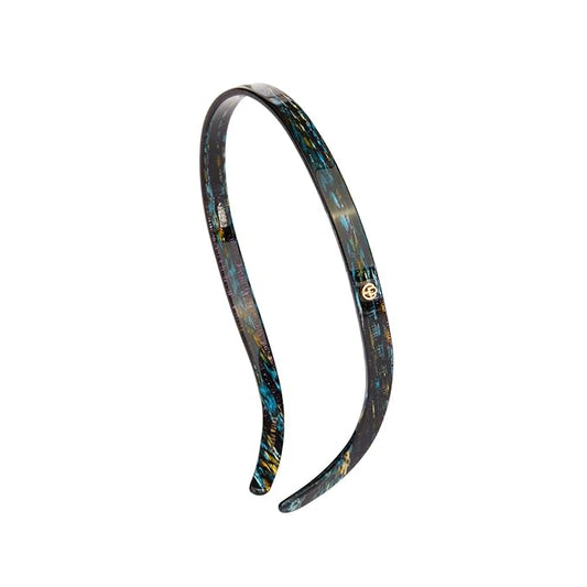 EVITA PERONI Hair Band, Designed for Eyewear, No Pressure, No Headache, Comfortable Headbands for Women, Fashion Thin Headbands Non Slip, Dark Blue, 1 Count