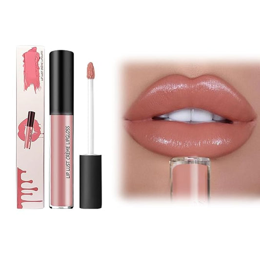 12 Colors Cream Texture Lipstick, 2026 Upgrade 12 Colors Lips Staining Lip Oil Long Lasting Lip Gloss Natural Non-Stick Non-Fading Liquid Lipstick, Hydrating Lip Tint Waterproof LipStain (#2)