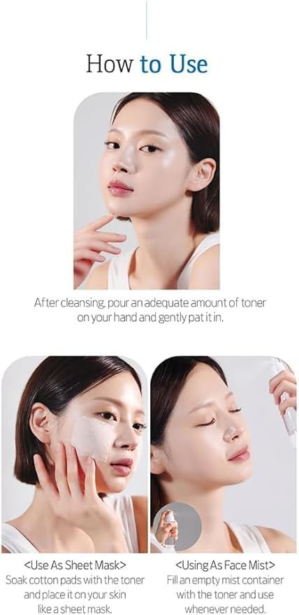 ETUDE Soonjung pH5.5 Relief Toner 200ml (New Version) | Skin Care Solution | Low PH Toner for Sensitive Skin | Non-Comedogenic, Hypoallergenic & Fragrance Free Moisturizer for Face