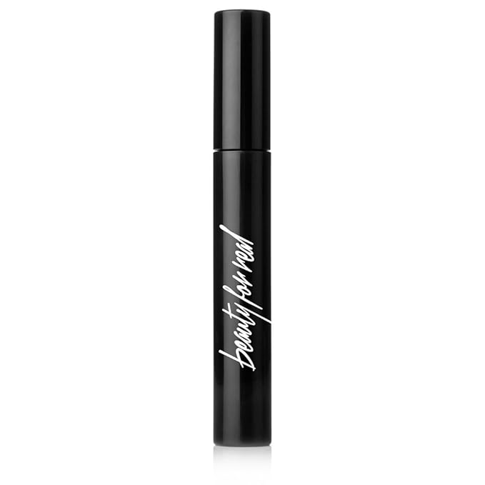 Beauty for Real Hi-Def Mascara, Just Black - Set of 2 - Defining & Volumizing Lash Definer - Humidity & Smudge Proof - Micro Brush Ensures Versatile Application - 1.5 oz