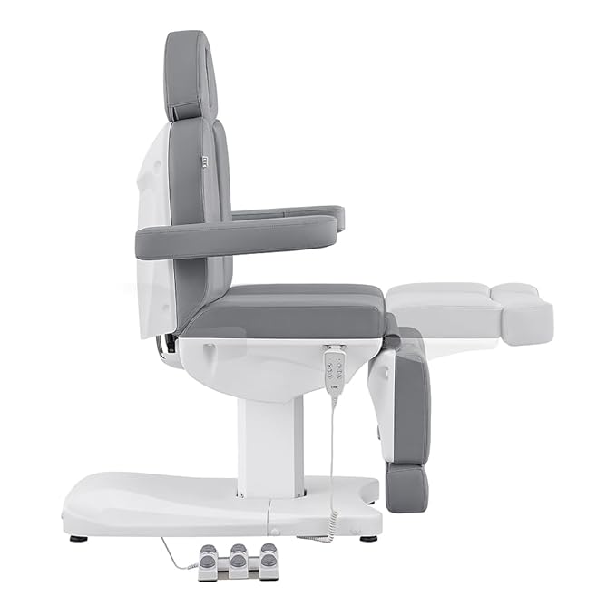 DIR Full Electrical Medical Aesthetic Chair Facial Beauty Bed Podiatry Doctors Office Chair with 3 Motors Ink