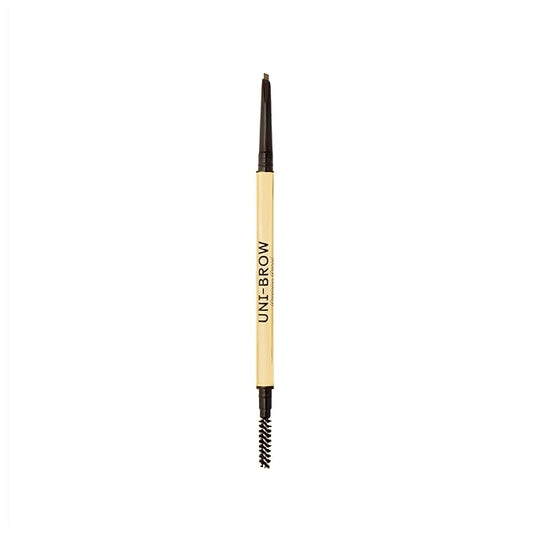 Winky Lux Uni-Brow Precision Eyebrow Pencil, Dual-Ended with Spoolie, Waterproof Longwear Brow Pencil with Micro Tip, Universal Shade for Natural Brows (Brown, Blonde, Taupe)