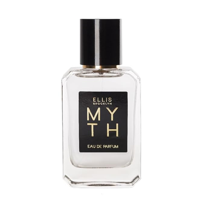 Ellis Brooklyn MYTH Eau de Parfum, Sophisticated Jasmine Musk Perfume for Women, Clean, Vegan, Paraben-Free, Long Lasting, Notes of Bergamot, Tiger Orchid & White Cedarwood, 50ml / 1.7oz