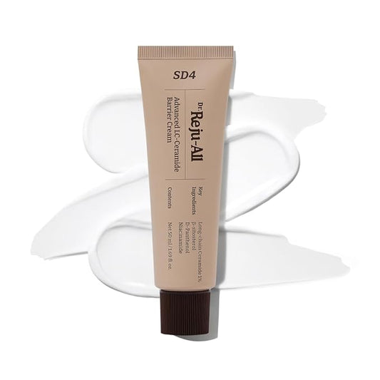 Advanced LC-Ceramide Barrier Cream - Patented Long Chain Ceramide Deep Hydration - Lightweight Korean Face Moisturizer for Strengthening Skin Barrier - 1.69 Fl Oz