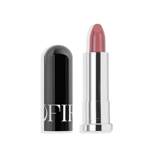 OFIR Lip Rouge Satin Hydrating Lipstick | Full Coverage Cream Lipstick for Long Wear Comfort | Lightweight Lip Satin Finish with Shea Butter | Berry - Muted Plum 0.12 oz
