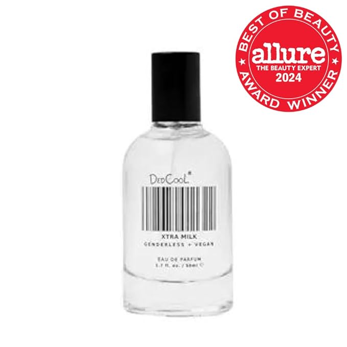 DedCool Eau de Parfum | Xtra Milk | Genderless Luxury Fragrance with Bergamot, White Musk & Amber | Non-Toxic, Vegan | Long-Lasting Perfume for Men & Women | Clean, Sophisticated Aroma | 1.7 fl oz