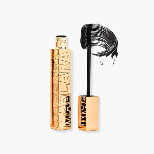 Fiber Volume Mascara – Waterproof, Smudge-Proof, Long-Lasting, Black, Fiber-Infused for Maximum Volume & Length, 0.42 oz/12 ml