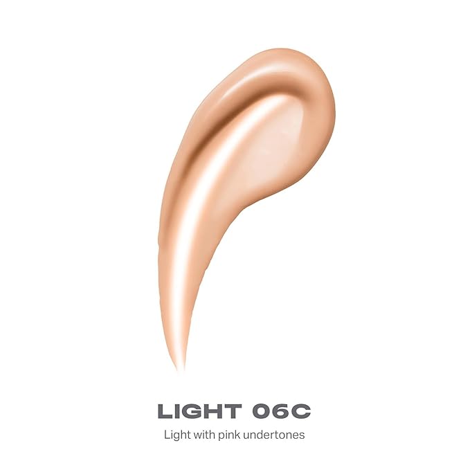 Morphe Lightform Dewy Foundation - Extended Hydration Foundation Makeup with a Lasting, Natural Radiant Finish - Long-Wearing Formula with Buildable, Medium Coverage - Light 06C (1.01 fl oz)