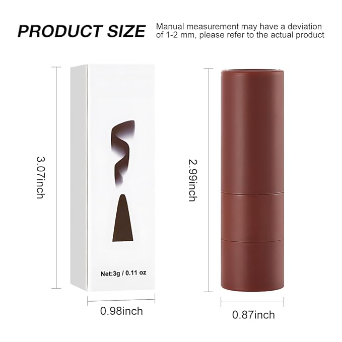 AMY'S DIARY Matte Crayon Lip Liner Lipstick Makeup, Precision Tip Matte Lip Crayon, Longwear Up To 24Hrs,Matt Lip Liner Make Up Smudge-Proof Lip Contour Waterproof for Women (Milk Tea, Regular)