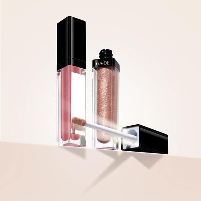 GA-DE Crystal Lights Lip Gloss, 527 - Enriched with Light-Reflecting Crystal Pearls - Smooth Silky, Rich Color - Moisturizes and Adds Shine - 0.2 oz