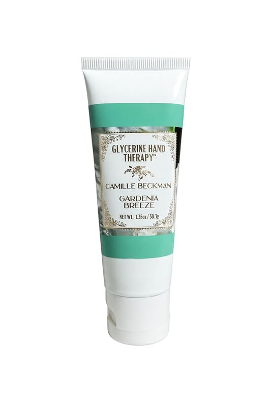 Camille Beckman Glycerine Hand Therapy Cream, Gardenia Breeze, 1.35 Ounce