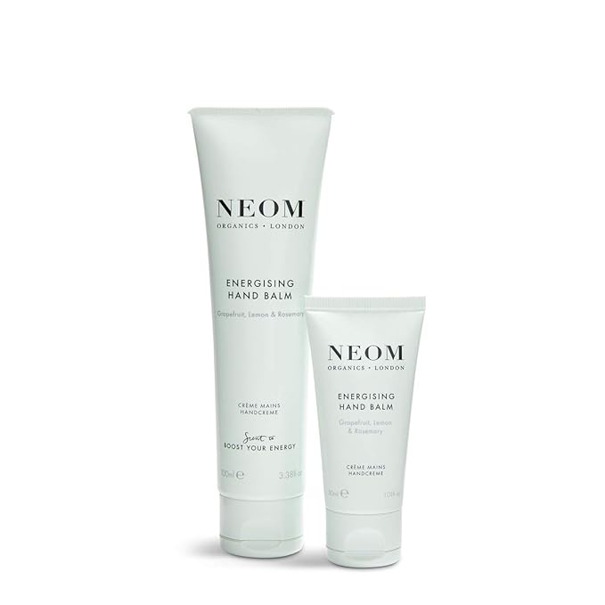 Neom – Energising Hand Balm, 1.01 fl oz - Invigorating Scent, Moisturising & Nourishing