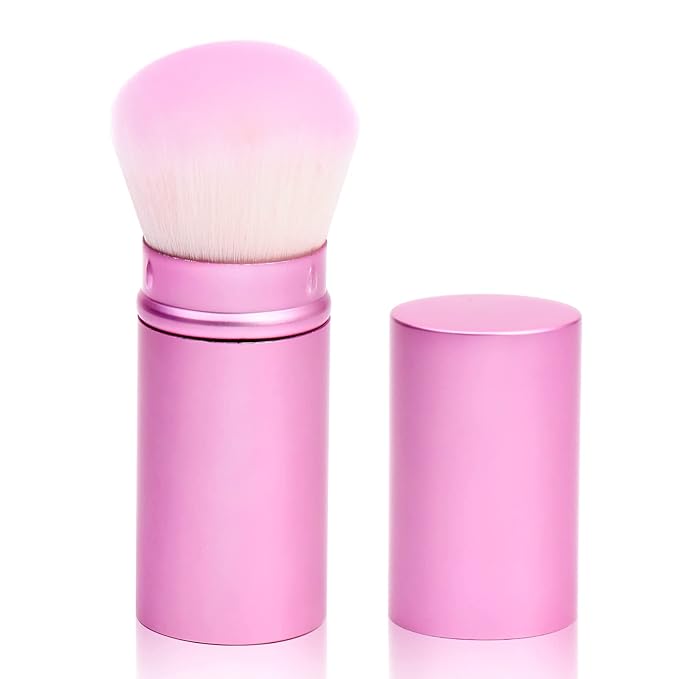 UNIMEIX Makeup Brush Sunscreen Applicator Retractable Kabuki Blush Brush Foundation Brush for Liquid Makeup, Bronzer, Cream or Powder