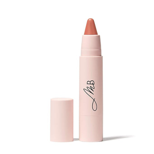 Monika Blunder Beauty - Kissen Lush Lipstick Crayon - Marlene (Light Nude) Clean Beauty, Cruelty-Free, Vegan