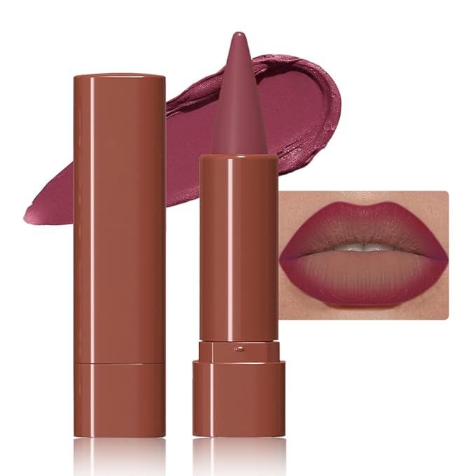 Nude Lipstick Lip Liner Matte Sets,Light to Dark High Pigmented Velvet Lipstick Lipliner for Daily Makeup,for Women Long Lasting Waterproof 24 Hours Lip Stick Lip Stain Makeup Gift Sets