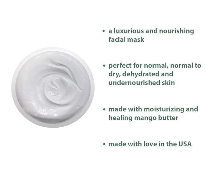 Raya Collagen Treatment Masque (604) | Nourishing Facial Treatment Mask for Combination, Dry, Dehydrated, and Dull Skin | Helps Reduce Lines and Wrinkles