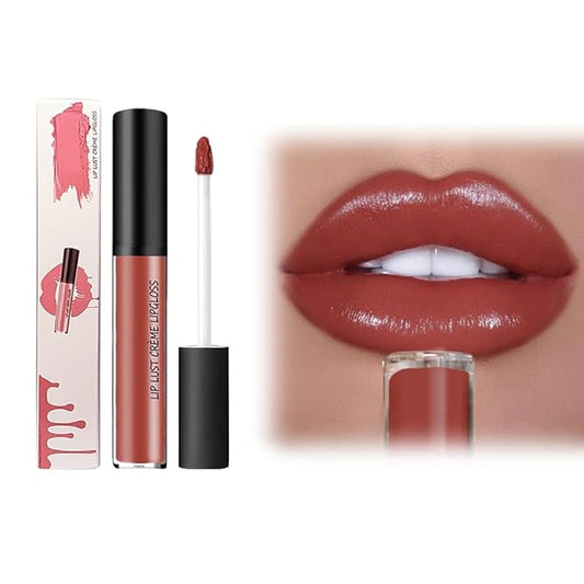 12 Color Cream Lip Gloss, 2025 New Cream Texture Lipstick Non-Stick Lip Gloss, Long Lasting Lipstick Hydrating Lip Tint Natural Non-Fading Liquid Lip Stick for Women (#12, One Size)