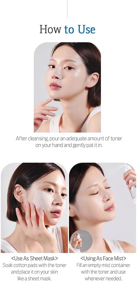 Etude Soonjung pH5.5 Relief Toner 16.9 fl.oz (500ml) 23AD | Skin Care Solution | Low PH Toner for Sensitive Skin | Non-Comedogenic, Hypoallergenic & Fragrance Free Moisturizer for Face