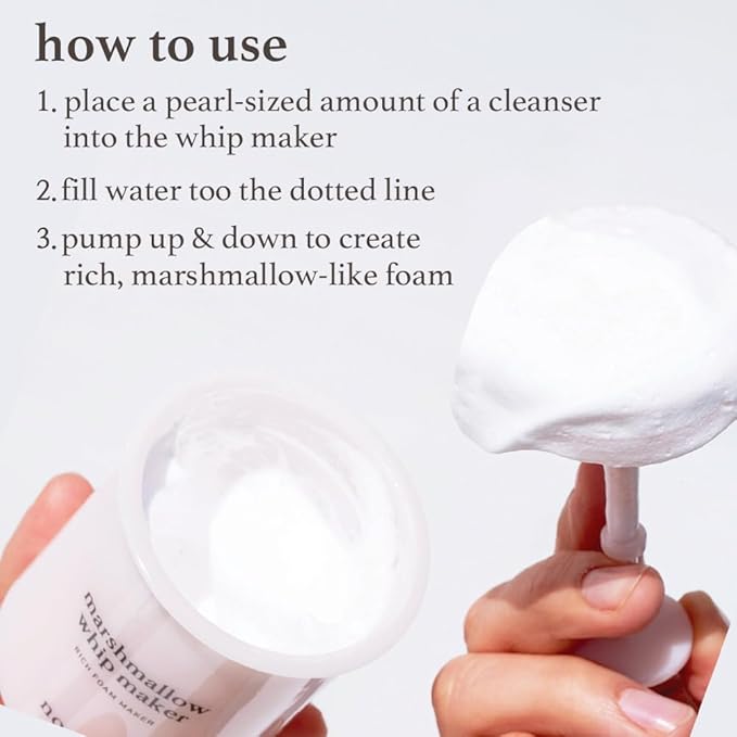 NOONI Double Cleansing Duo Gift Set & Marshmallow Whip Maker Bundle