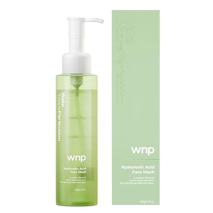WNP Skincare Set – Oil Suspension Ampoules + Amino Acid Cleansing Gel + Firming Peel-Off Mask for Deep Hydration, Gentle Cleansing & Tightening Glow – For Sensitive & Dry Skin