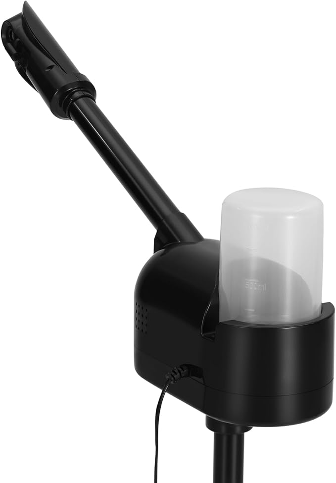 Artist hand Black Facial Steamer Professional Beard Steamer for Men Face Steamer for Shaving & Skin Care for Barbershop, Salon, Spa Use