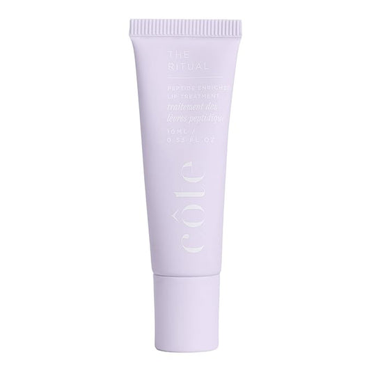 Côte Beauty’s The Ritual Lip Moisturizer for Women with Peptides, Shea Butter & Cocoa Butter for Soft & Supple Lips, Softens, and Soothes, Vegan & Cruelty-Free, 0.33 Fl Oz