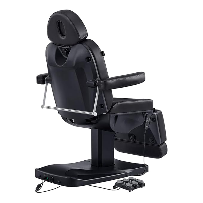 Dir Full Electrical Medical Aesthetic Chair Facial Beauty Bed Podiatry Doctors Office Chair with 3 Motors Ink