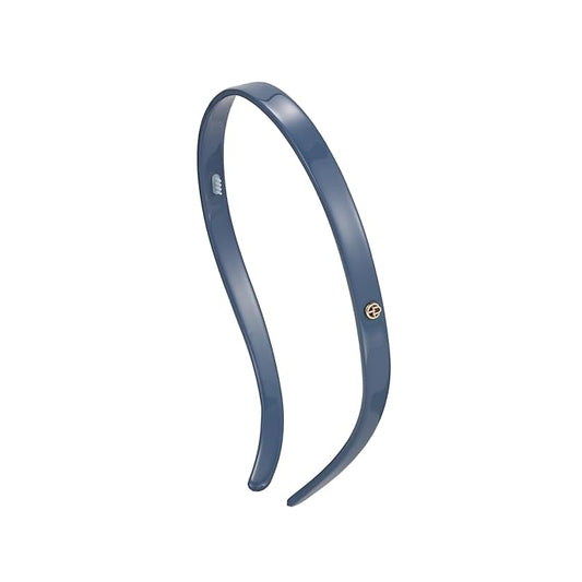 EVITA PERONI Hair Band, Acetic Acid Hairband for Women's Hair, Comfortable Headbands for Women Fashion, Thin Headbands Non Slip, Light Blue, 1 Count (Pack of 1)