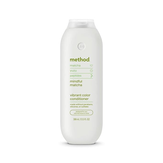 Method Color Protect Conditioner, Mindful Matcha, Matcha + Yuzu + Jasmine notes, 13.5oz