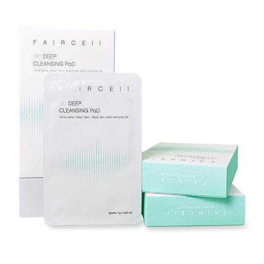 faircell Ultra Soft Cleansing Pads for Face Gentle Exfoliating Dual Texture Cotton Pads for Sensitive Skin with Vitamin C Lotus Extract Daily Makeup Remover Cotton Rounds
