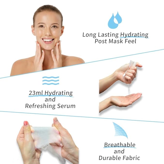 My Beauty Diary Black Pearl Brightening Facial Face Mask (8 Sheets)- New English Version