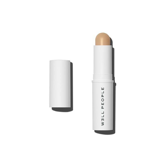Well People Supernatural Complexion Stick Foundation + Concealer, Buildable, Light-to-Medium Coverage, Soft Matte Finish, Lightweight + Hydrating, Multi-Use, Vegan & Cruelty-Free, 18 Light Warm