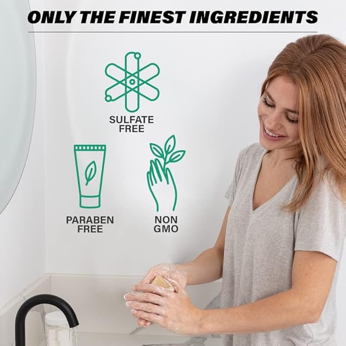 Southern Natural Goat Milk Soap Bar – Unscented Oatmeal & Honey, Castile & Unscented – Handmade for Dry, Sensitive Skin – Face & Body Wash for Men, Women, Kids, Baby – 3 pack (4-4.5 oz)