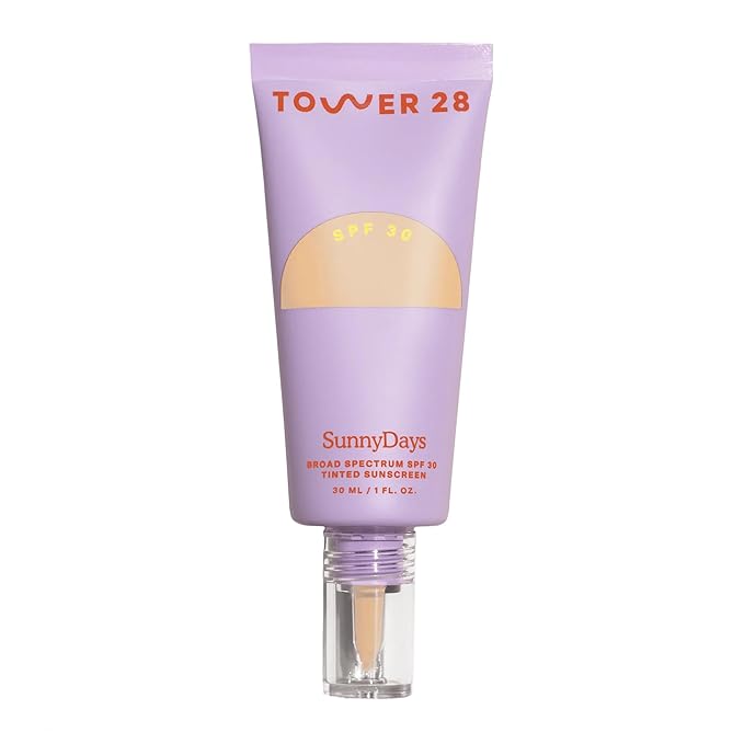 Tower 28 Beauty SunnyDays SPF 30 Tinted Sunscreen Foundation 18 Montana
