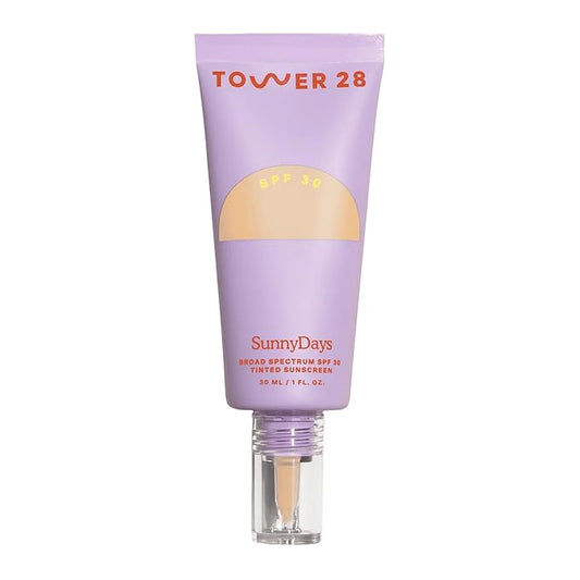 Tower 28 Beauty SunnyDays SPF 30 Tinted Sunscreen Foundation 18 Montana