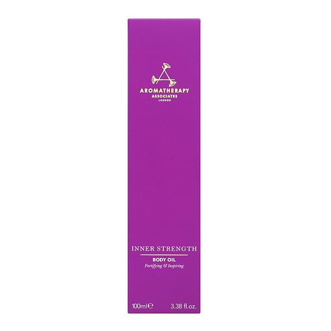 Aromatherapy Associates Inner Strength Body Oil. Luxurious Blend of Oils Made with Clary Sage and Geranium Essential Oils (3.4 fl oz)