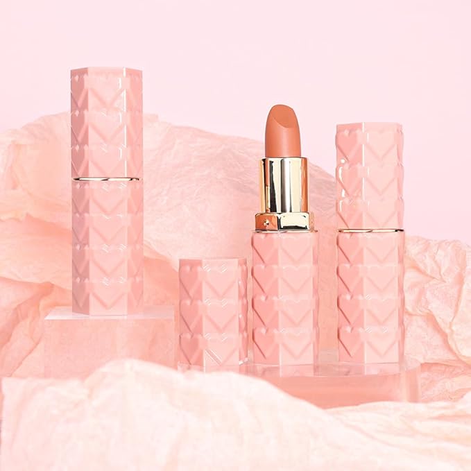 3 Pcs Matte Velvet Lipstick for Women Set,Nude Long Lasting Matte Lip Stick 24H Waterproof for Girls Natural Lip Makeup,Matte Non-Stick Lipstick Makeup for Women,labiales magicos 24 horas originales