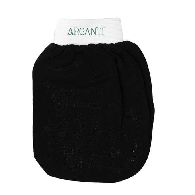 Moroccan Exfoliating Kessa Glove - Traditional Beauty Essential for Deep Skin Cleansing, Skin Exfoliation & Dead Skin Removal