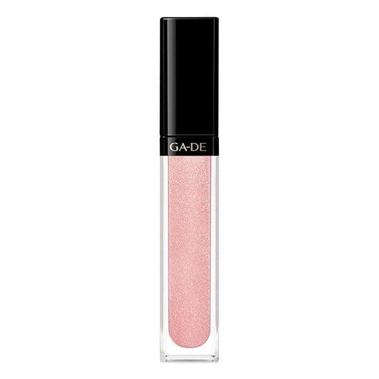 GA-DE Crystal Lights Lip Gloss, 823 - Enriched with Light-Reflecting Crystal Pearls - Smooth Silky, Rich Color - Moisturizes and Adds Shine - 0.2 oz