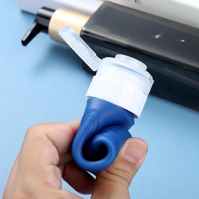 16 Pack Travel Bottles for Toiletries, TSA Approved Silicone Travel Containers jar for Toiletries, Leak Proof Refillable Liqus Shampoo And Conditioner Traveler Essentials toiletry Bottles