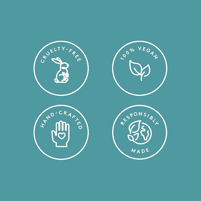 Rose and Ben Beauty Makeup Tools - C42 Foundation Brush, C41 Blush Brush and Setting Puff