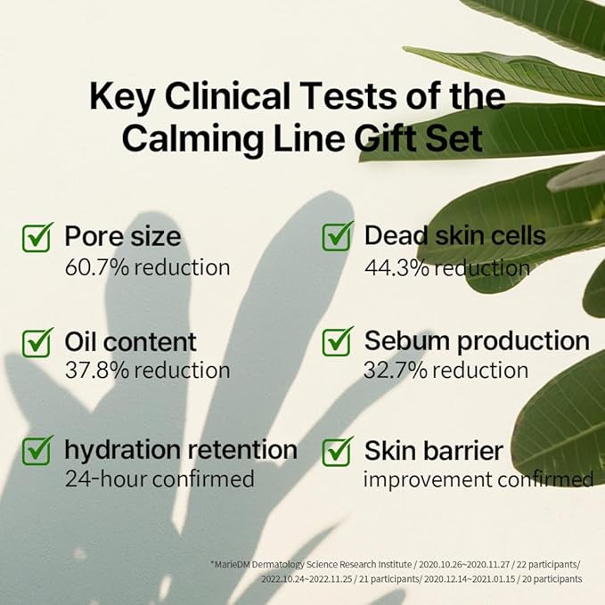 Pyunkang Yul PKY Calming Line Gift Box Set - Korean Facial Skin Care Essential for Daily Moisturizing, Safe on Acne Prone & Sensitive Skin, Vegan & Cruelty Free